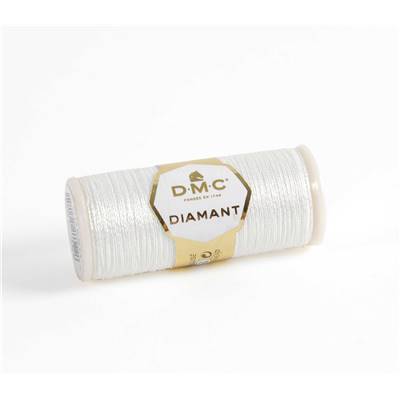 Fil à Broder DMC Diamant D5200 - Blanc