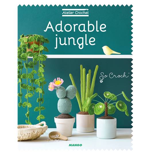 Livre Idées "Adorable Jungle" au Crochet - DMC