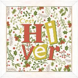 Hiver - Fiche point de croix Y004 - Lilipoints