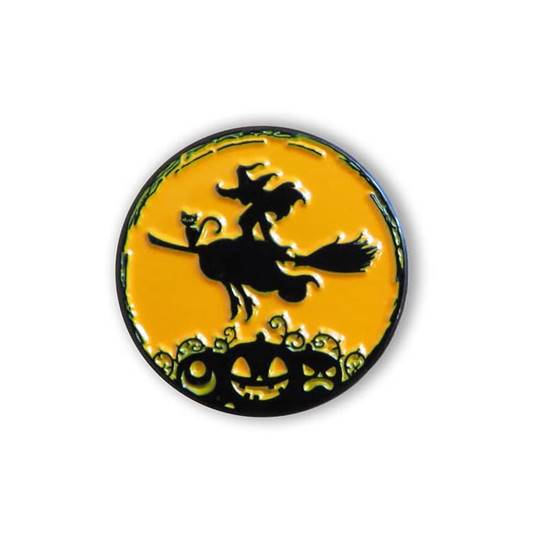 Porte-aiguilles aimanté - Sorcière d'Halloween LETISTITCH