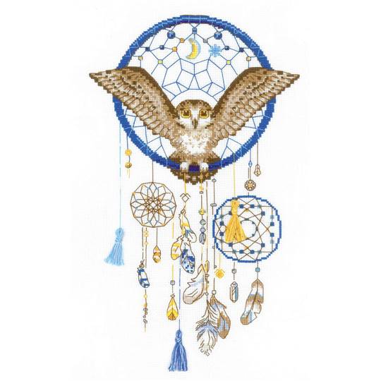 Owl Dreams - Kit point de croix - Riolis