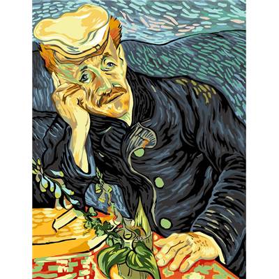 Paul Gachet (Van Gogh) - Canevas Pénélope - SEG de Paris