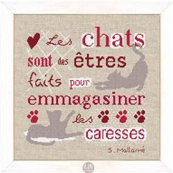 Les Chats - Fiche point de croix - Lilipoints
