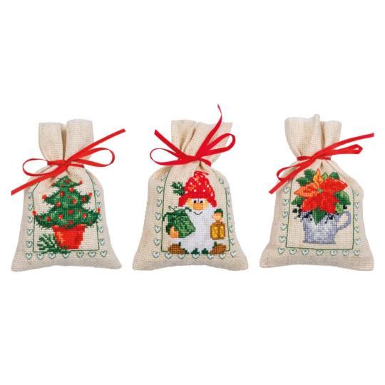 Kit Sachet Senteur Noël lot de 3 - Vervaco