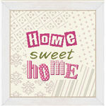 Home Sweet Home - Fiche point de croix W003 - Lilipoints