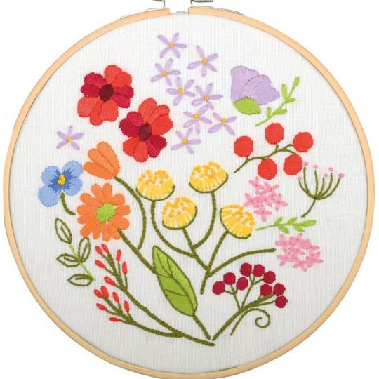 Symphonie Florale • broderie traditionnelle - Vervaco