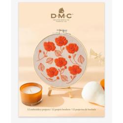 Livre de motifs de broderies monochromes - DMC