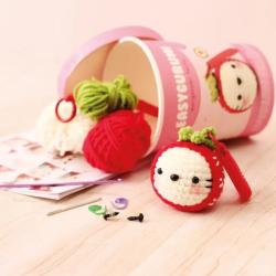 Kit Crochet Easygurumi - Fraise - Graine Créative