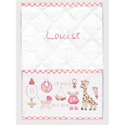 Protège carnet de santé Naissance Rose - Le Bonheur des Dames