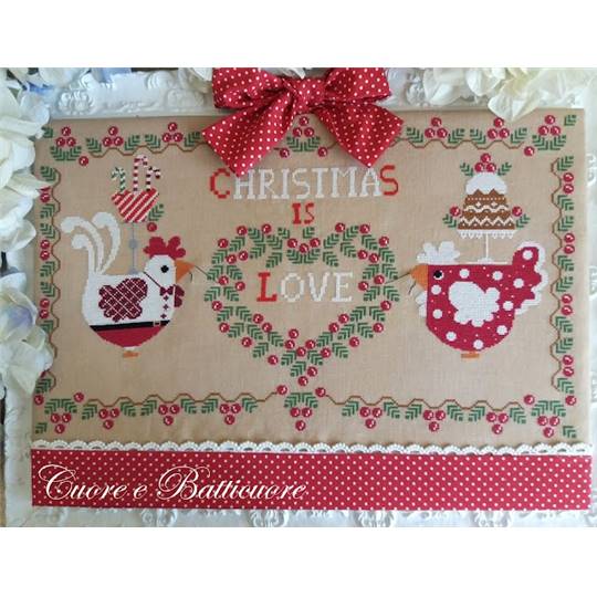 Noël, c'est l'Amour - Avent de la Ferme n°3 -  Fiche Cuore