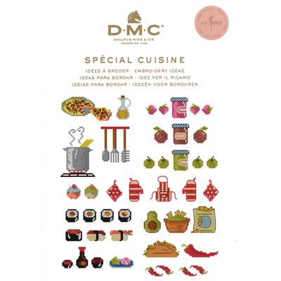 Livret Idées à broder Spécial Cuisine - DMC