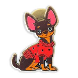 Porte-aiguilles aimanté - Chihuahua Joyeux- LETISTITCH