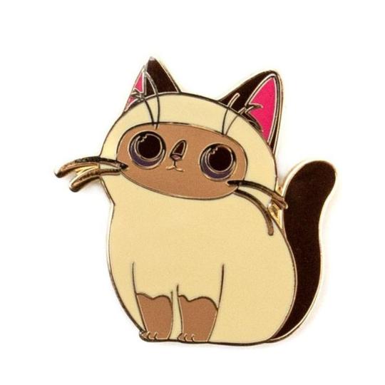 Porte-aiguilles aimanté - Chat Choco - LETISTITCH