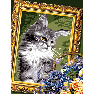 Orsane le Chat - canevas pénélope - Luc Créations