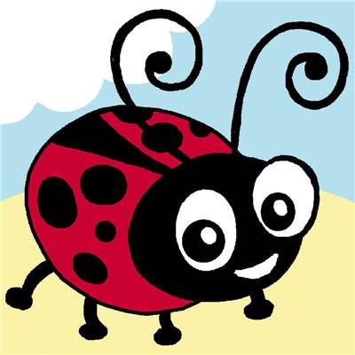 Coccinelle - Kit canevas pour enfant - Luc Créations