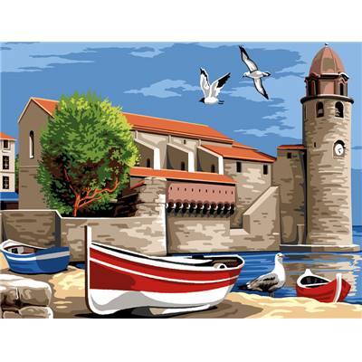 Collioure - Canevas Port - Margot de Paris