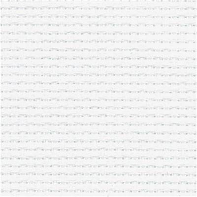 Toile Aïda 7 pts coloris blanc laize 150 cm