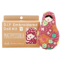 Kit broderie 3D - Peluche Matriochka