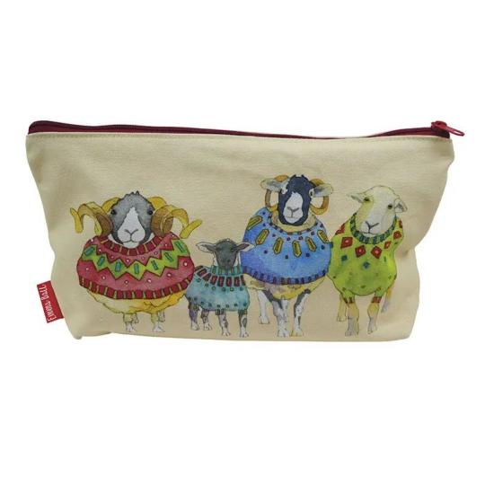 Trousse zippée "Woolly Sheep in Sweaters" – Emma Ball