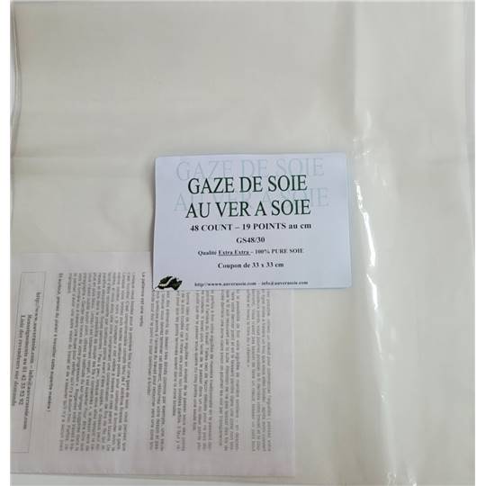 Gaze de Soie 19 points au cm Au Ver à Soie