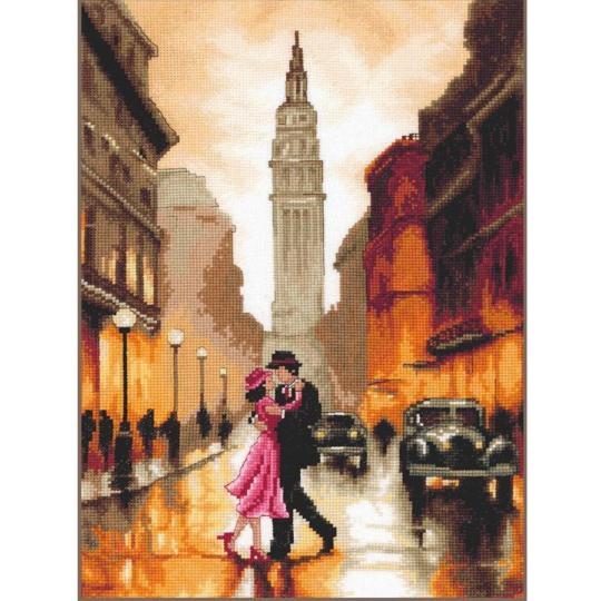 Dancing in New-York  • Kit point de croix - Lanarte