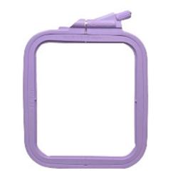 Cadre Plastique à broder 11 x 9,5 cm • Lilas - Nurge