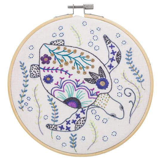 Eliyahu la Tortue - Kit broderie - Un chat dans l'aiguille