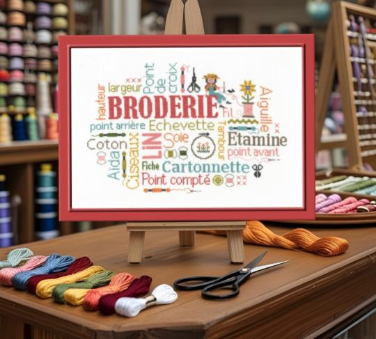 Broderie - Fiche Jardin Privé