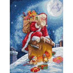 Santa’s Secret - Kit point de croix - LETISTITCH