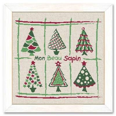 Mon Beau Sapin - Fiche Noël N009 - Lilipoints