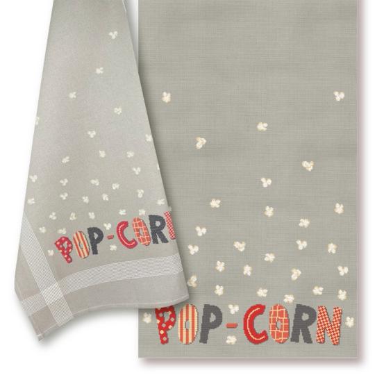 Pop Corn  - Fiche point de croix - Lilipoints