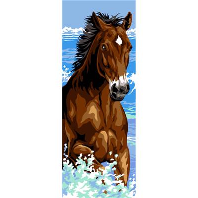 Éclaboussure - Canevas Cheval - Margot de Paris