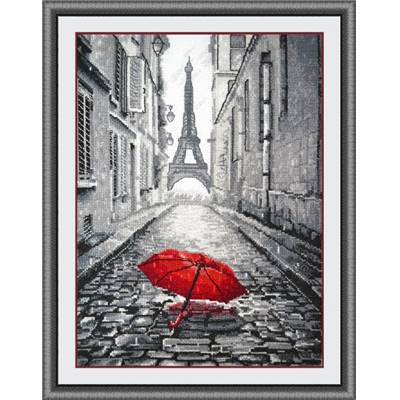 Rain In Paris - Kit point de croix - Oven