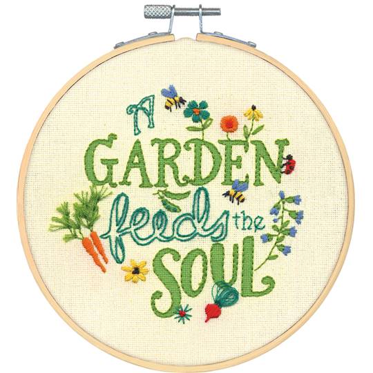 Garden Verse - Kit broderie traditionnelle - Dimensions
