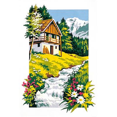 Chalet Montagnard - Canevas Pénélope - SEG de Paris