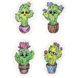 Cactus Émotions - Kit broderie  - MP Studia