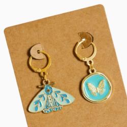 Lot de 2 anneaux Marqueurs de Maille - Papillons d'Écume