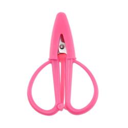 Mini Ciseaux avec étui de protection - Rose 