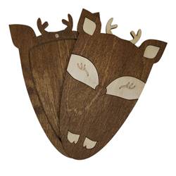 Boîte rangement pour ciseaux - Cerf - Wizardi