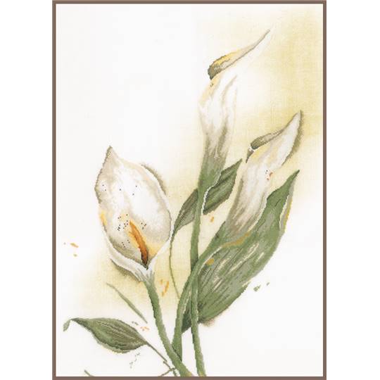 Calla Lily - Kit point de croix - Lanarte