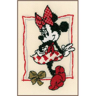 All About Minnie - Kit point de croix Disney - Vervaco