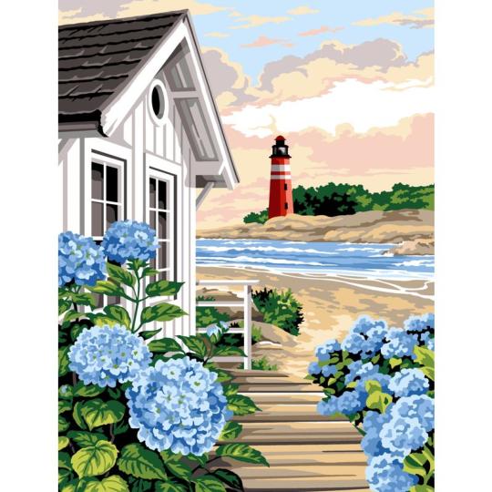 Canevas Pénélope La cabane du phare - Margot de Paris 