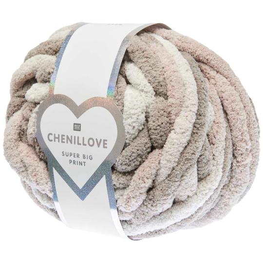 Pelote Chenillove Super Big Print 300g - 001 Écru