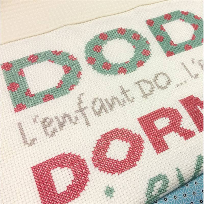 Plaid Pour Bebe Fiche Point De Croix B025 Lilipoints