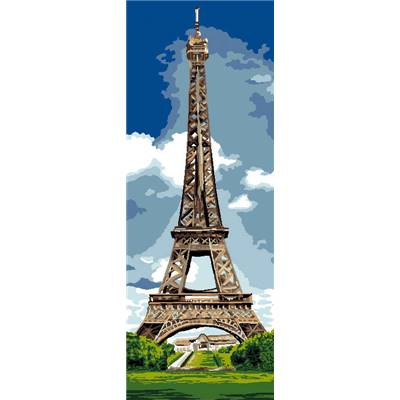 Tour Eiffel - canevas pénélope - Luc Créations
