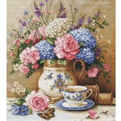 Floral Nostalgia  - Kit point de croix - Luca-S