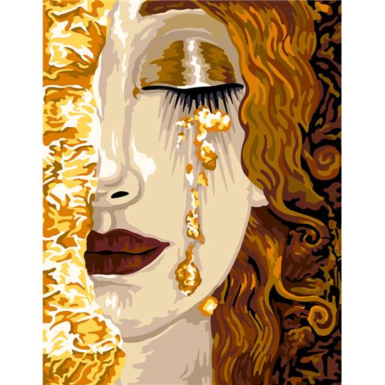 Les Larmes D'or de Freyja (Klimt) - Canevas Pénélope - Margot de Paris