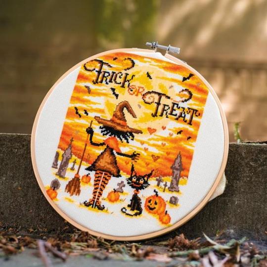 Trick or Treat - Kit point de croix - Vervaco