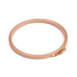 Tambour à broder en bois : 15,2 cm