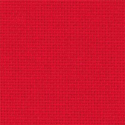Toile Aïda 5.5 à broder Zweigart - Rouge (954)